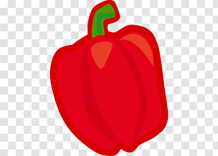 Bell Pepper Vegetable Chili Clip Art - Love - Vegtable Pictures Transparent PNG