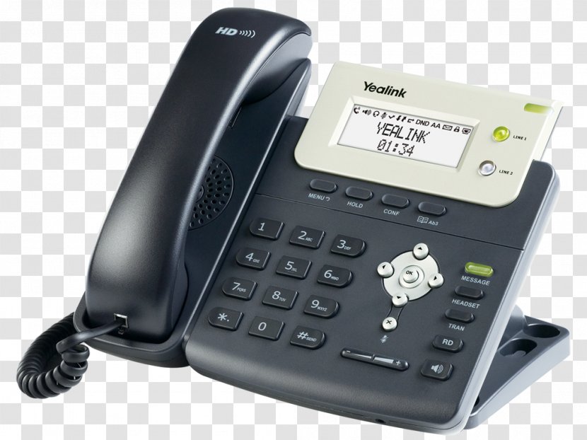 VoIP Phone Session Initiation Protocol Business Telephone System Voice Over IP - Unified Communications - Answering Machine Transparent PNG