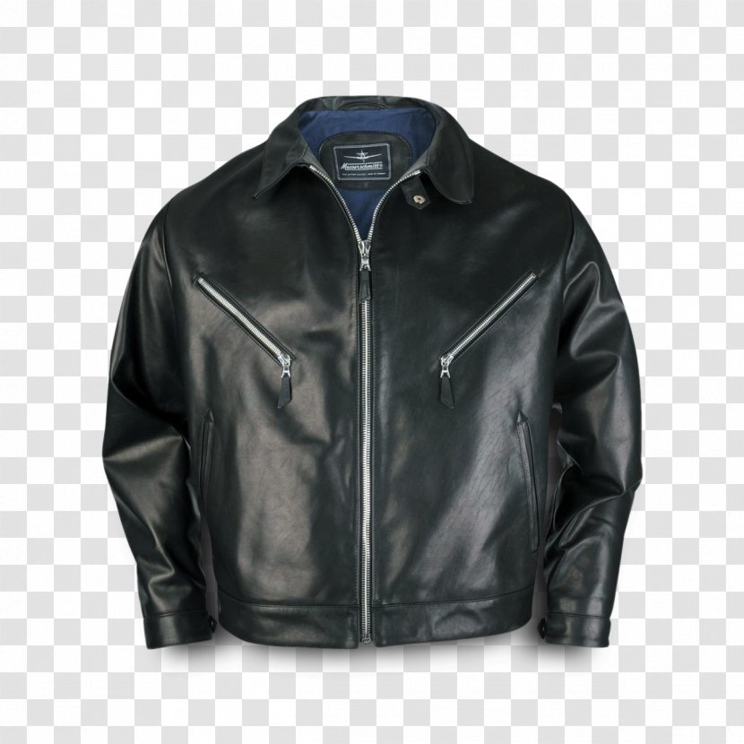 Flight Jacket Leather 0506147919 - Sleeve Transparent PNG