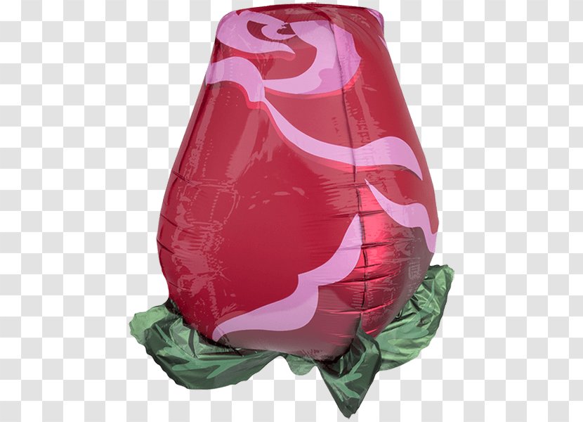 Mylar Balloon Rose Pink Petal Transparent PNG