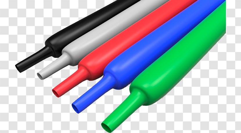 Plastics Extrusion Pipe Plastic Film - Electrical Cable - Color Transparent PNG