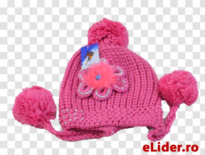 Knit Cap Crochet Pink M Wool Knitting - Woolen - Fes Transparent PNG