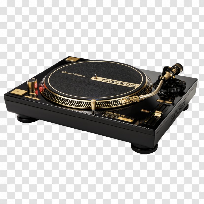 Disc Jockey Gramophone Gold Direct-drive Turntable Turntablism - Flower Transparent PNG