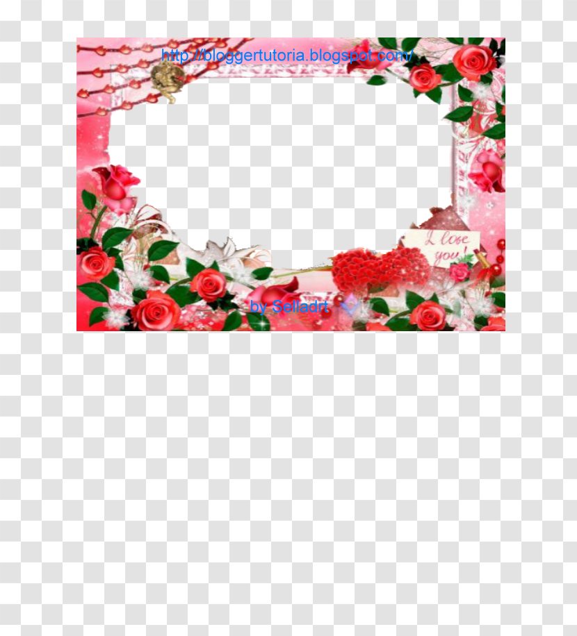 Floral Design Artificial Flower Picture Frames - Petal - Fhoto Frame Transparent PNG