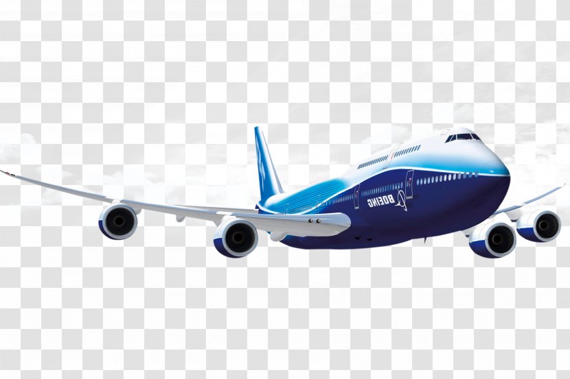 Airplane Aviation - Boeing 747 400 - Aircraft Transparent PNG