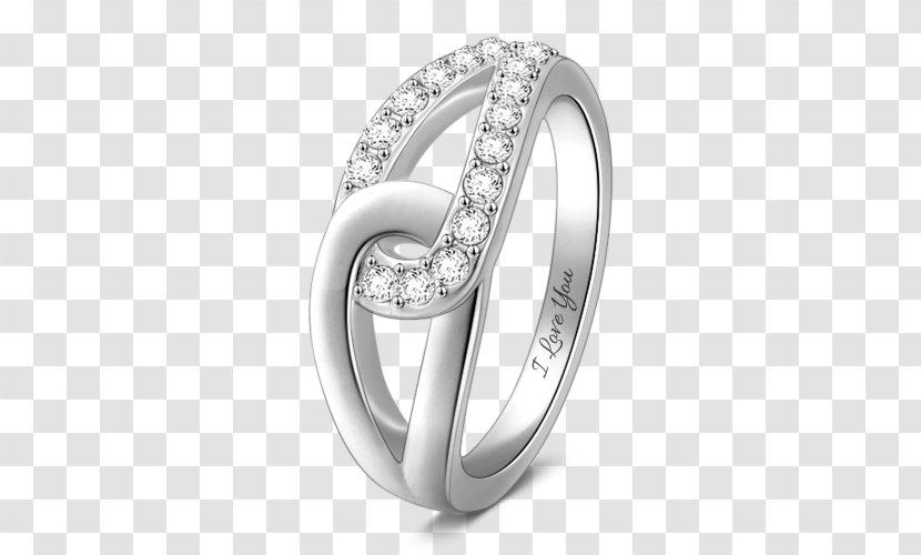 Wedding Ring Eternity Pre-engagement Jewellery - Metal - Couple Rings Transparent PNG