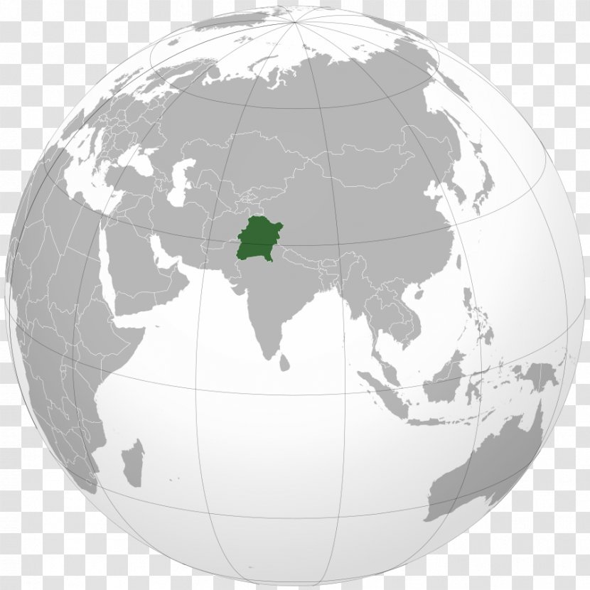 India Globe Map Projection World Orthographic In Cartography Transparent PNG