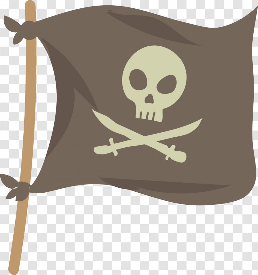 Image Jolly Roger Pirate Piracy Flag - Number 2 Transparent PNG