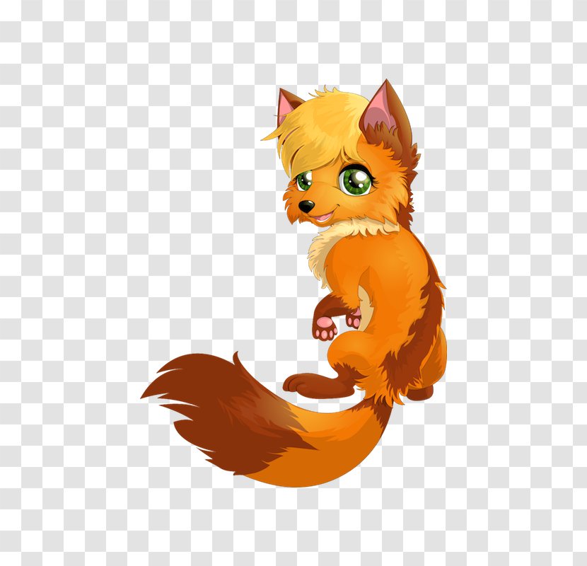 Cartoon Drawing Royalty-free - Tail - Fox Transparent PNG