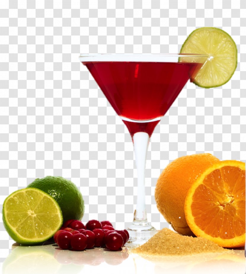 Wine Cocktail Cosmopolitan Martini Spritz - Orange Drink Transparent PNG