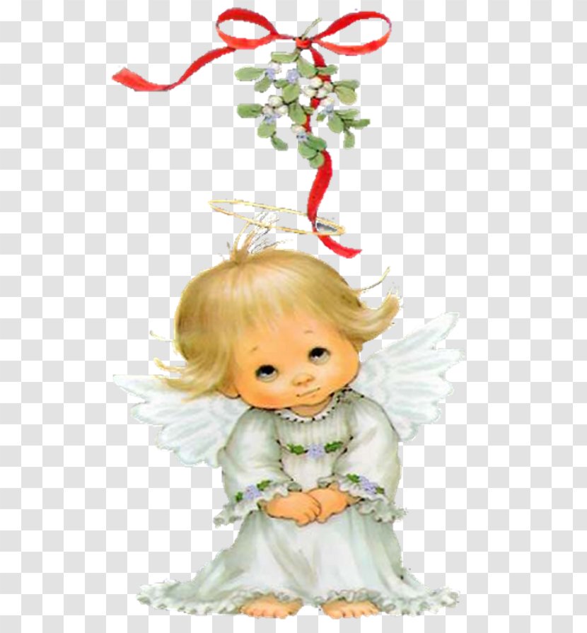Christmas Ornament Guardian Angel Doll - M Transparent PNG