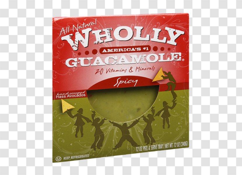 Wholly Guacamole Hass Avocado Food Dipping Sauce Transparent PNG