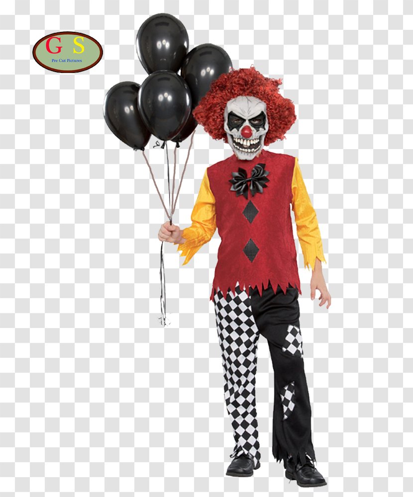 Halloween Costume Child Boy Party - Clown - Funny Transparent PNG