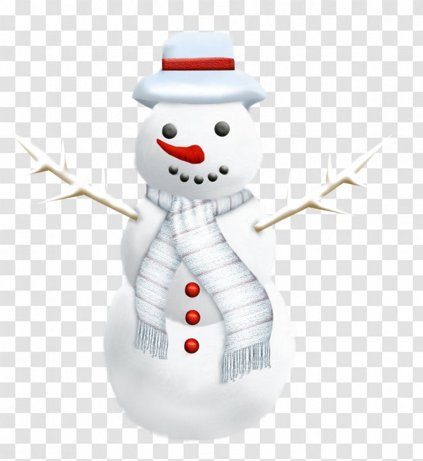 Snowman - De - Cute Transparent PNG