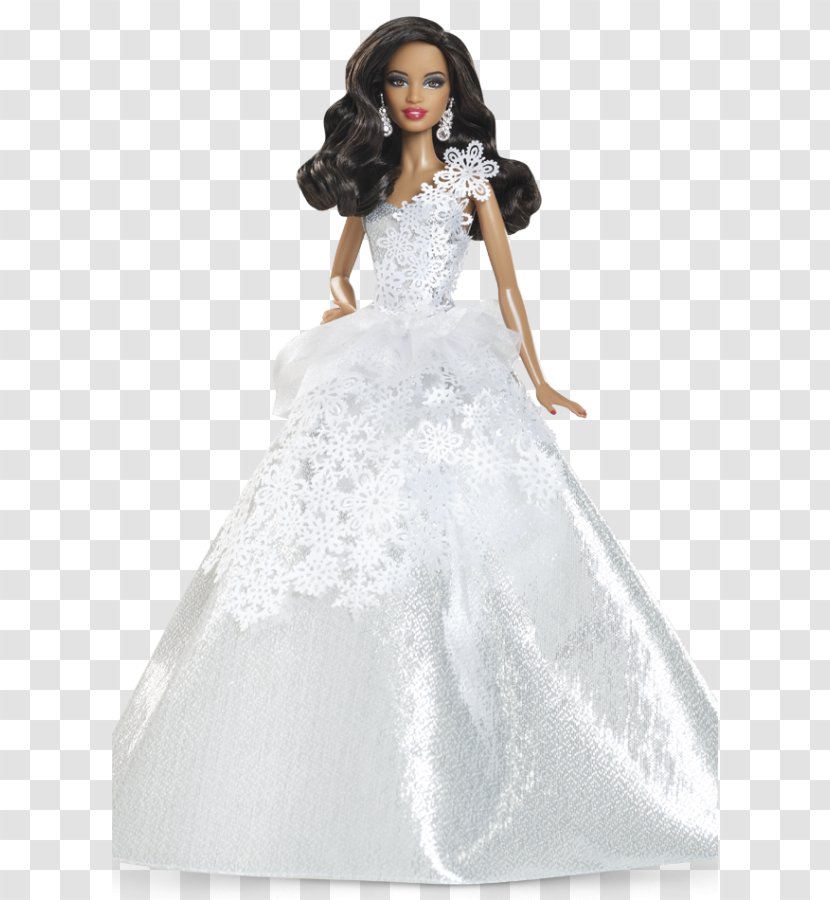 Barbie 2014 Holiday Doll Wishes - Flower Transparent PNG