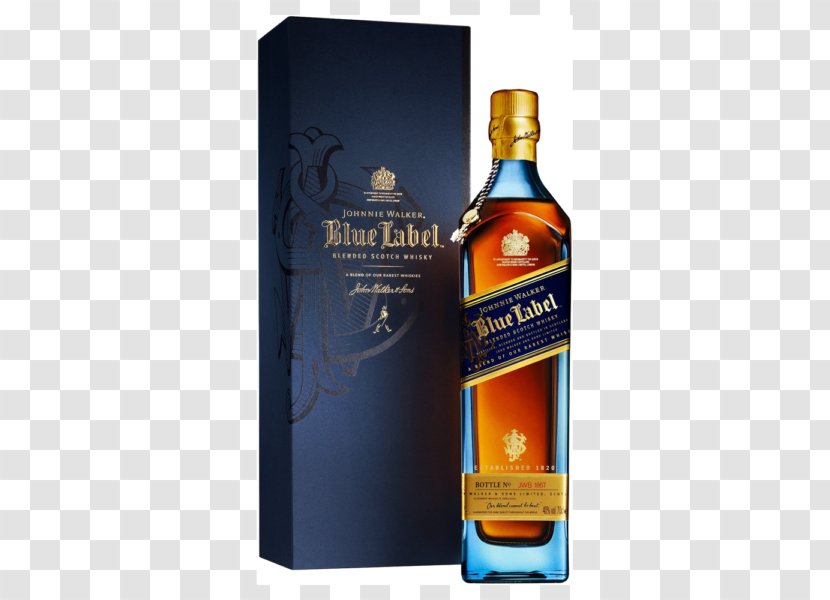 Blended Whiskey Scotch Whisky Distilled Beverage Johnnie Walker - Wine Transparent PNG
