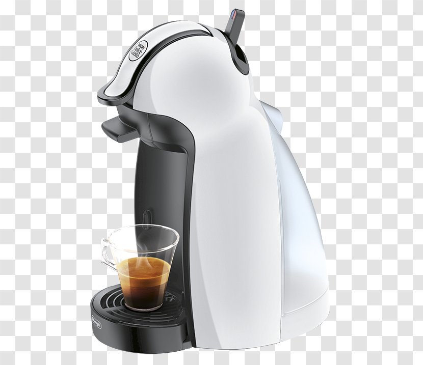 De'Longhi Nescafé Dolce Gusto Piccolo EDG 100 Portionskaffeemaschine Coffeemaker - Kaffeautomat - Singleserve Coffee Container Transparent PNG