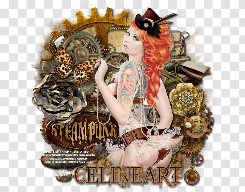 Steampunk Canvas Post Cards Rectangle - Frame - Cartoon Transparent PNG