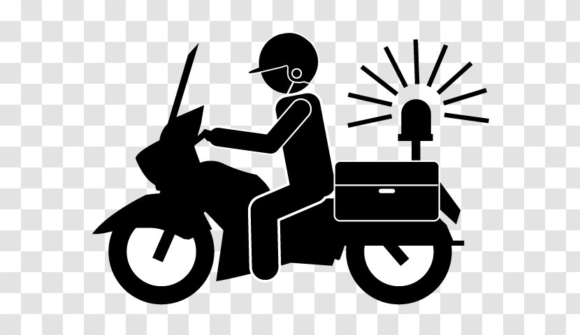 Police Motorcycle Clip Art Vehicle - Australian Federal Transparent PNG