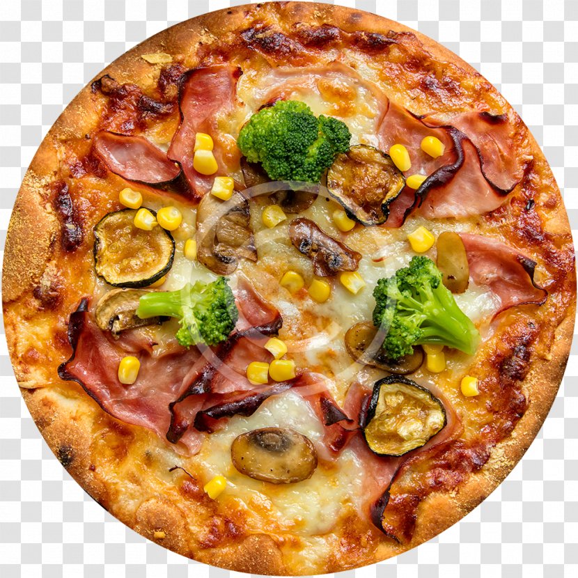 Pizza Margherita Italian Cuisine Fast Food Take-out Transparent PNG
