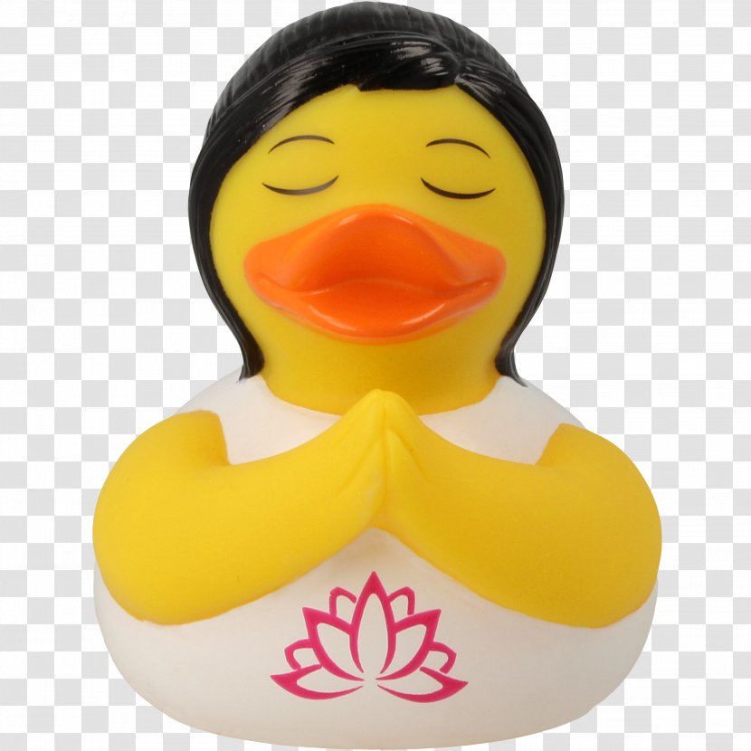 Rubber Duck Yoga Yellow Namaste Transparent PNG