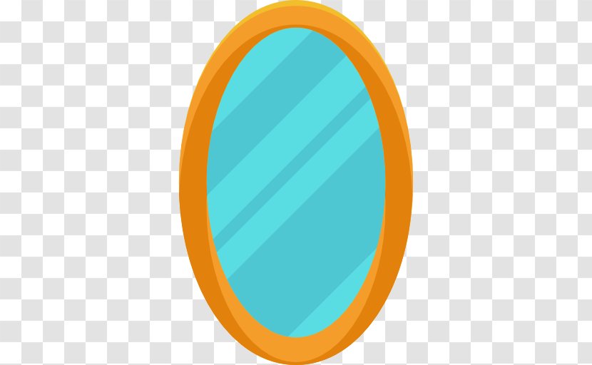 Mirror - Oval - A Transparent PNG