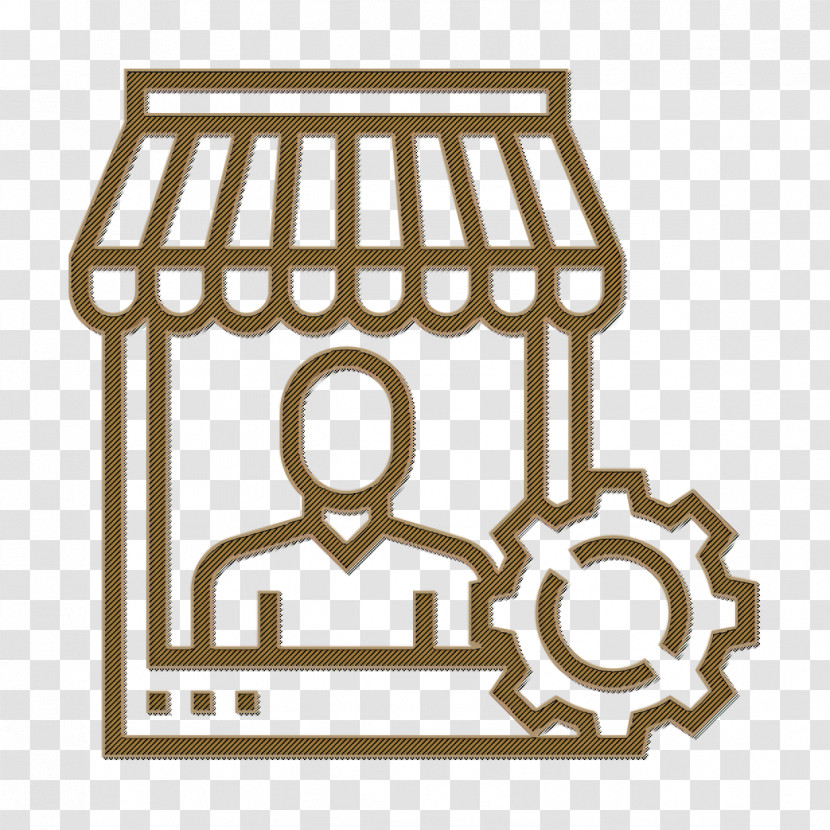 Seller Icon Business Management Icon Transparent PNG