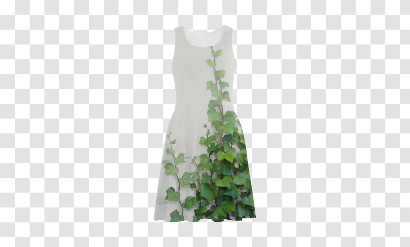 Paper Vine Watercolor Painting Dress Poster - Slip - Plant Transparent PNG
