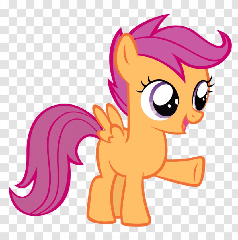 Scootaloo Rainbow Dash Pinkie Pie Pony Applejack - Silhouette - Crusaders Transparent PNG