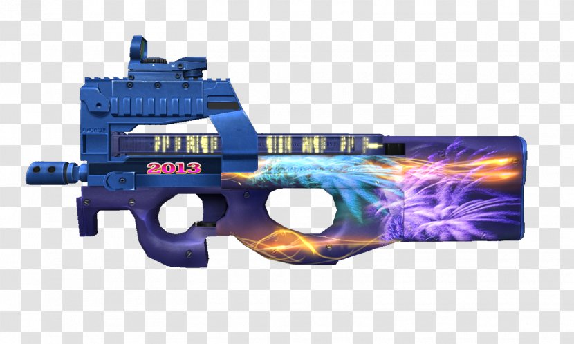 Point Blank Firearm FN P90 Weapon Air Gun - Flower Transparent PNG