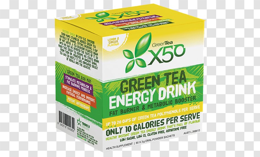 Green Tea Energy Drink Flavor Sachet - Taste Transparent PNG