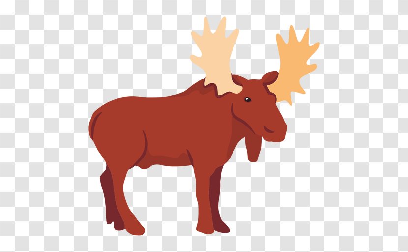 Moose Reindeer Elk Clip Art - Deer - Farol Transparent PNG