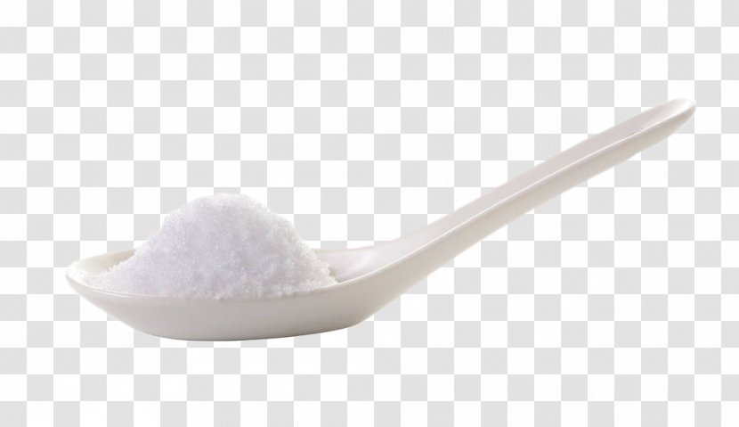 Spoon Sucrose - The Sea Salt In A White Transparent PNG