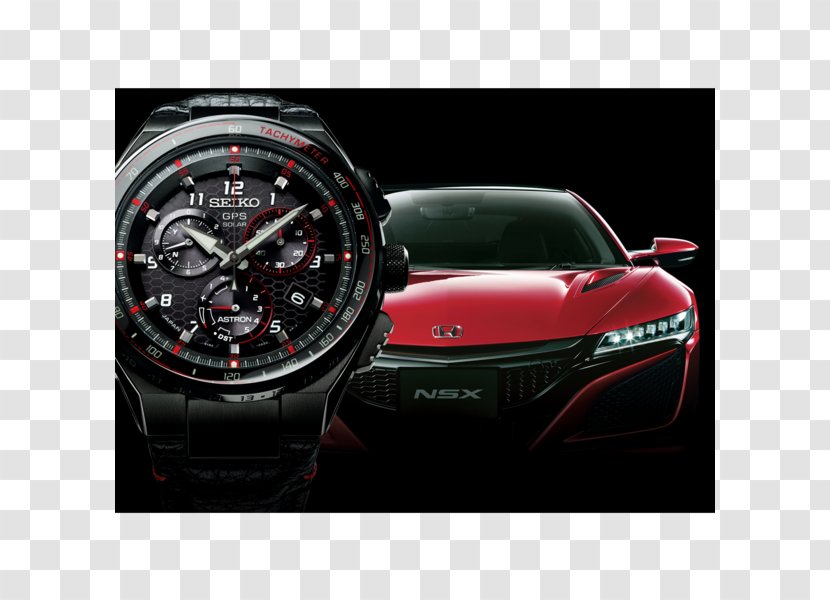 Astron Honda NSX Seiko Watch - Speedometer Transparent PNG