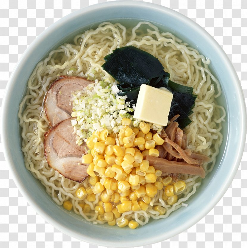 Ramen Minced Pork Rice Instant Noodle Barbecue - Chinese Noodles Transparent PNG
