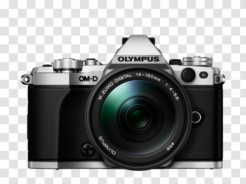 Digital SLR Olympus OM-D E-M5 Mark II Camera Lens Mirrorless Interchangeable-lens - Corporation Transparent PNG