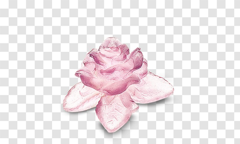 Rose Daum Crystal Work Of Art - Petal Transparent PNG