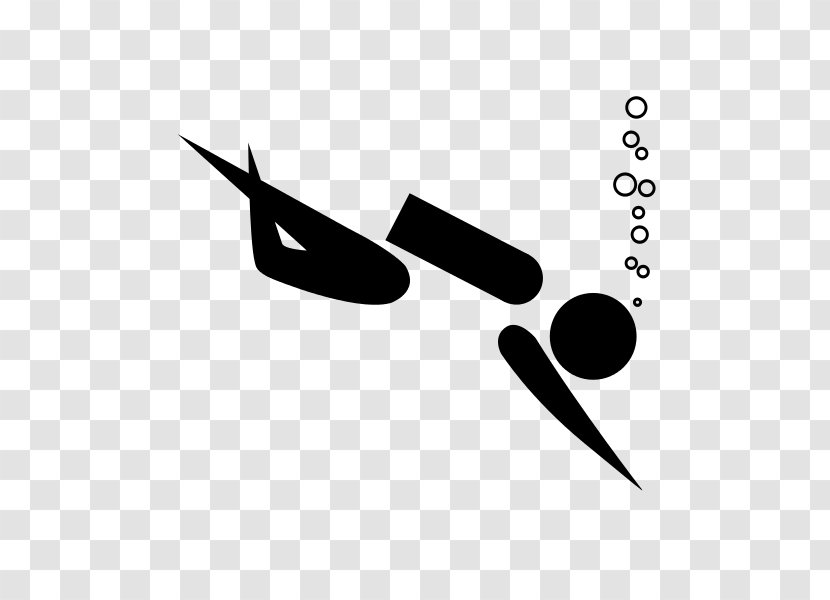 Scuba Diving Set Underwater Wetsuit Clip Art - Monochrome - Diver Certification Transparent PNG