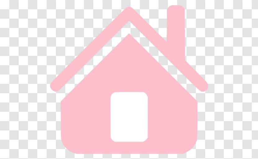 Home Font - Rectangle - Pink Transparent PNG