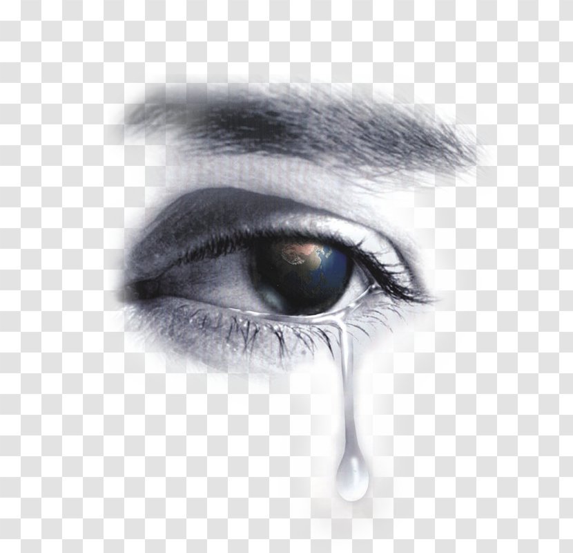 Tears Eye Sadness - Frame - Tear Transparent PNG