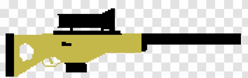 Firearm Fortnite Battle Royale Pixel Art Gun - Weapon Transparent PNG