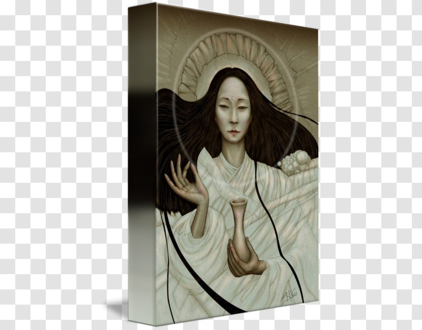 Gallery Wrap Light Canvas Guanyin Art - Kuan Yin Transparent PNG