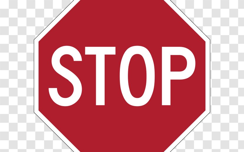 Stop Sign Signage Hak Utama Pada Persimpangan Symbol Logo - Read Label Transparent PNG