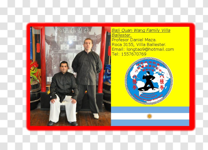 Bajiquan Family Chinese Martial Arts Wushu Tobatí - Banner Transparent PNG