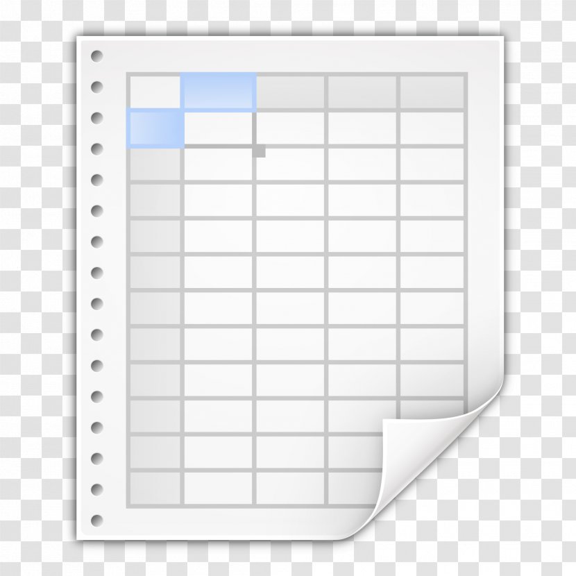 Google Docs Spreadsheet OpenDocument - Diagram - Excel Icon Transparent PNG