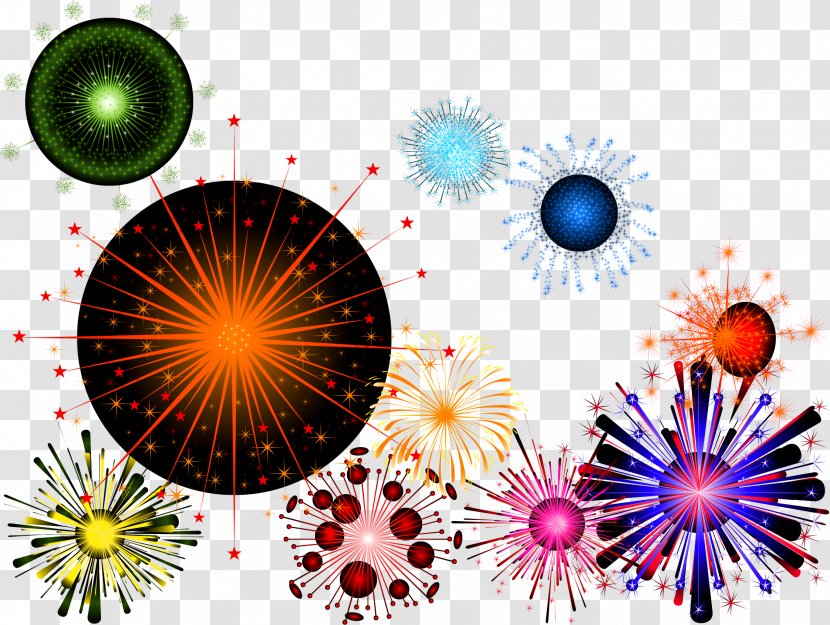 Fireworks - Symmetry - Pixel Transparent PNG