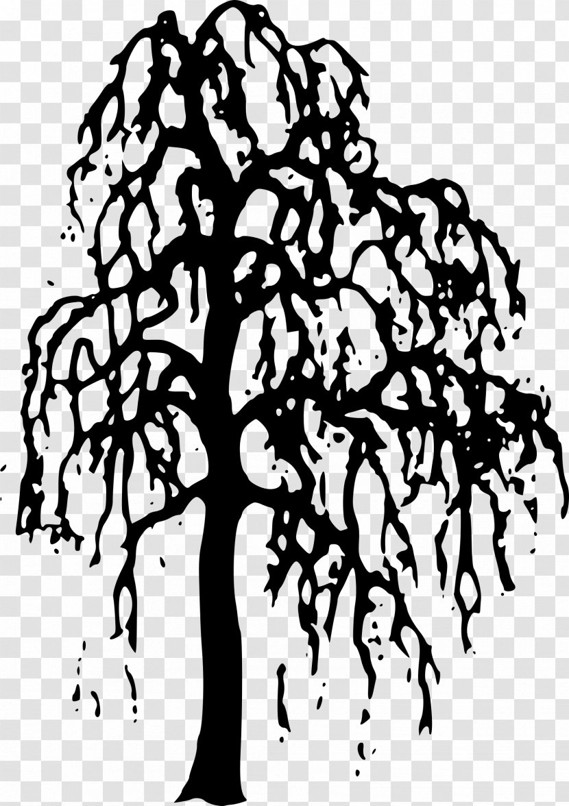 Willow Tree Clip Art - Watercolor - Trees Transparent PNG