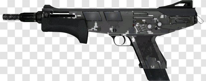 Trigger Weapon Counter-Strike: Global Offensive Machine Gun Firearm - Heart Transparent PNG