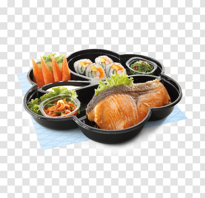 Japanese Cuisine Bento Sushi Jiaozi Yakitori - Tableware Transparent PNG