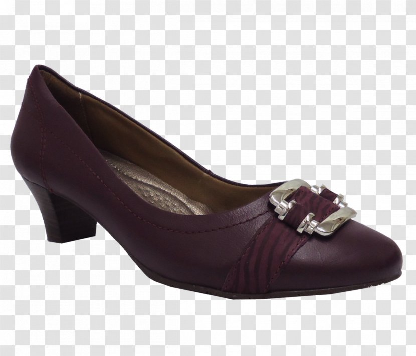 Suede Wine Shoe Walking Pump - High Heeled Footwear Transparent PNG